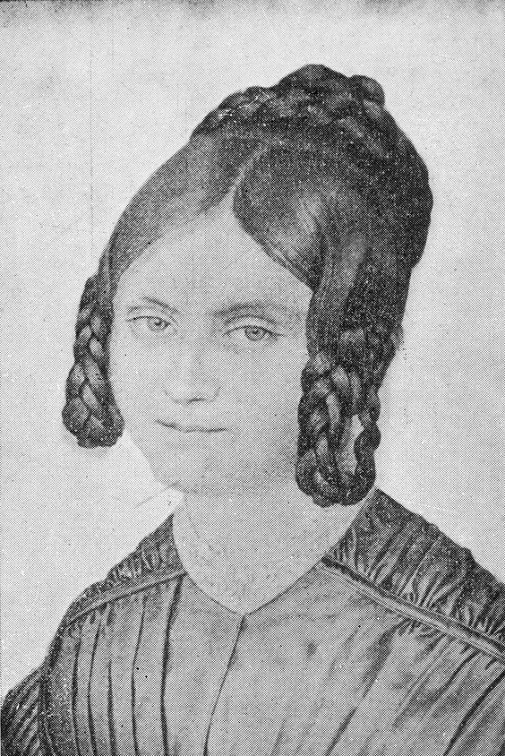 Auf dem Bild ist ein Porträt von Franziska Mathilde Anneke zu sehen.