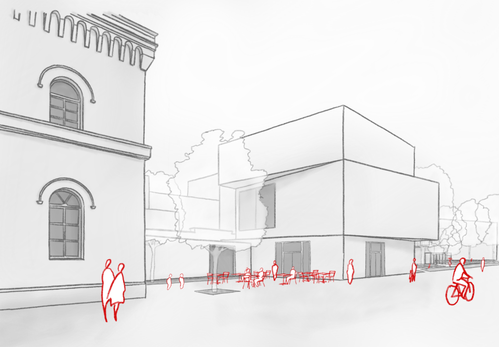 Entwurf für ein attraktives neues Innenstadtquartier in der Zeughausstraße